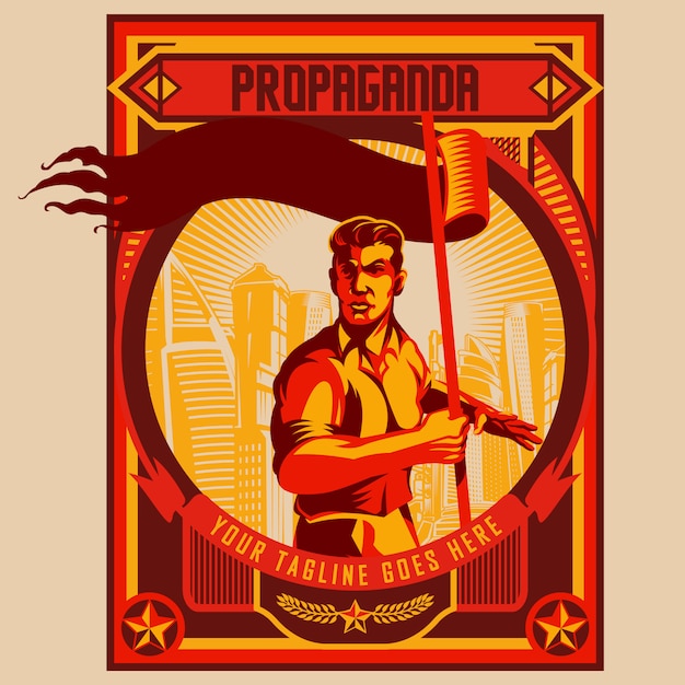 propaganda-poster-template