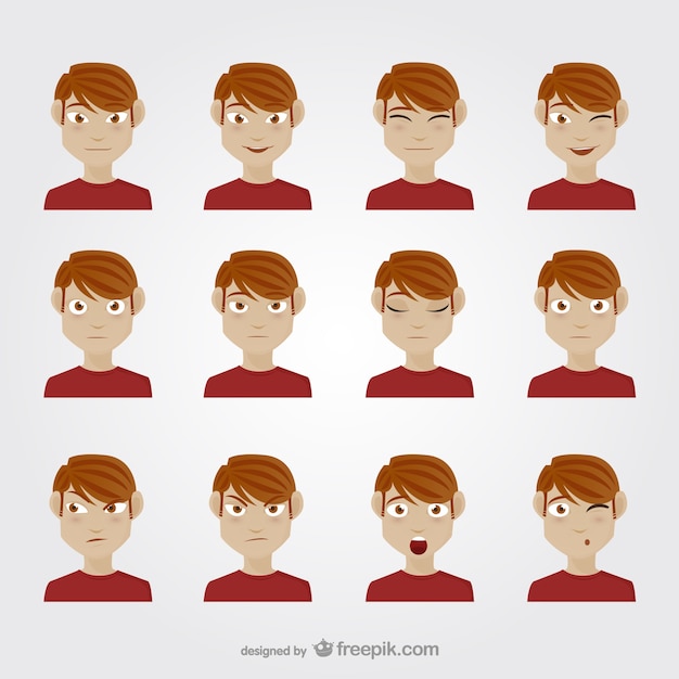 Man user avatars