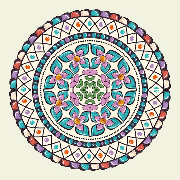 Download Premium Vector | Mandala decorative icon