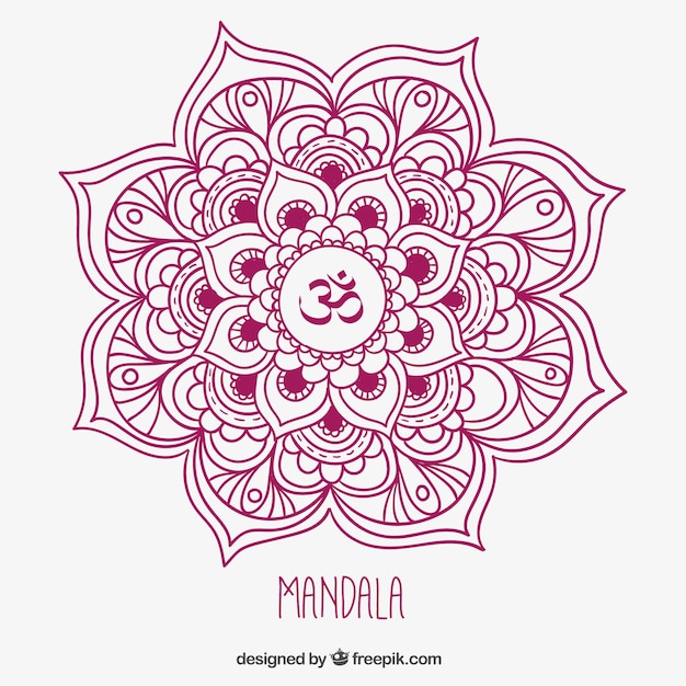 Download Mandala design | Free Vector