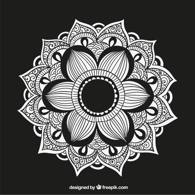 Mandala design | Free Vector