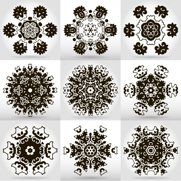 Mandala designs collection | Free Vector