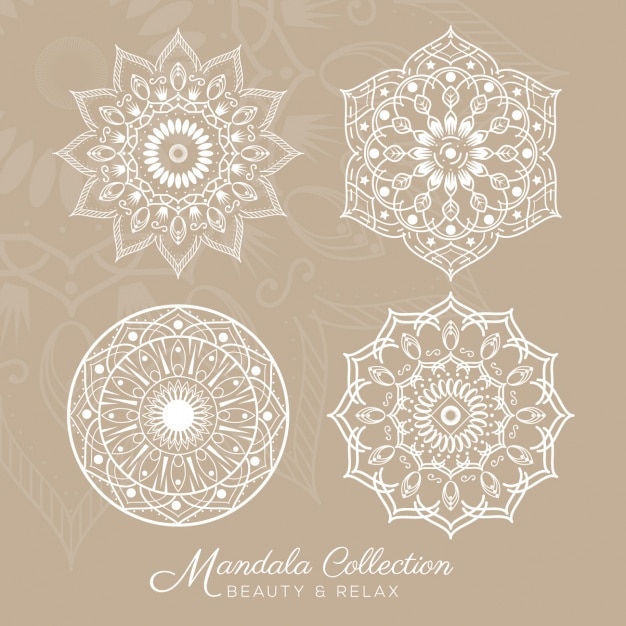 Download Free Vector | Mandala designs collection