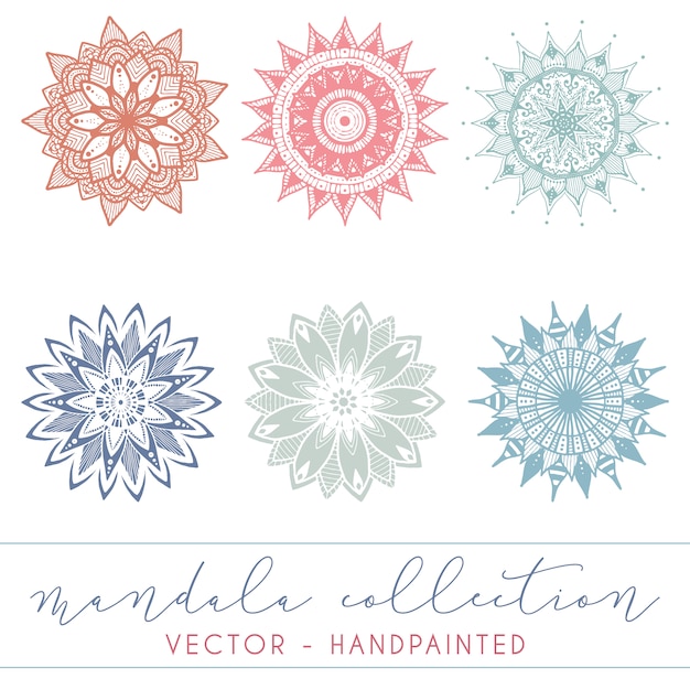 Mandala designs collection Vector | Free Download