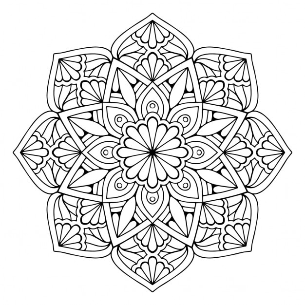 Download Mandala, floral | Free Vector