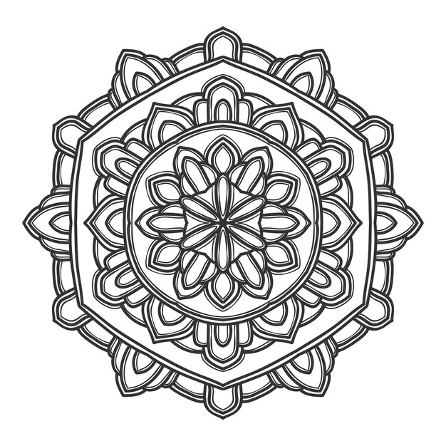 Download Premium Vector | Mandala flower illustration vector design