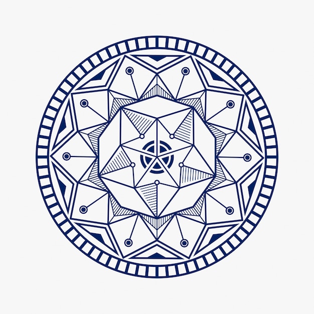 Mandala lotus design inspiration | Premium Vector