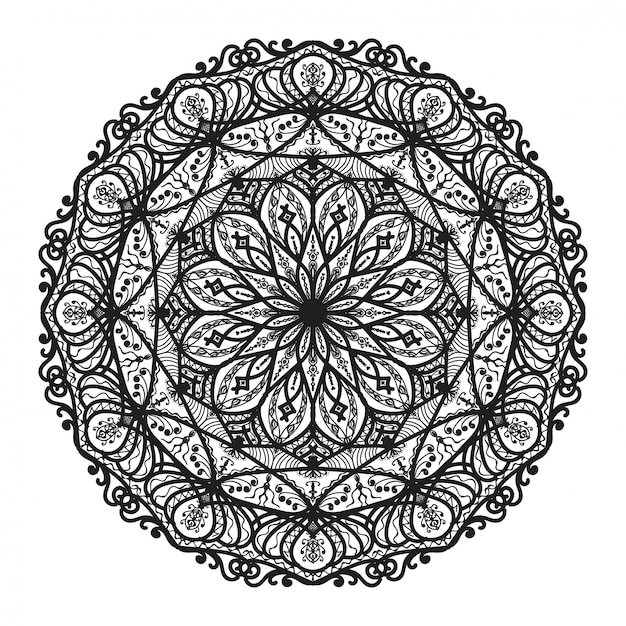 Download Mandala ornament | Premium Vector