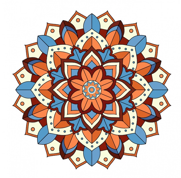 Download Mandala patterns on white | Free Vector