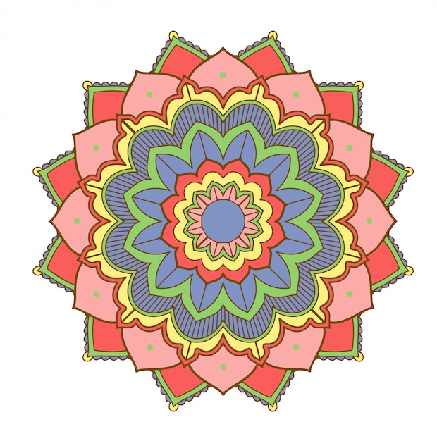 Download Mandala patterns on white | Free Vector