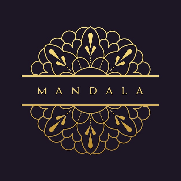 Premium Vector | Mandala-vector logo/icon illustration