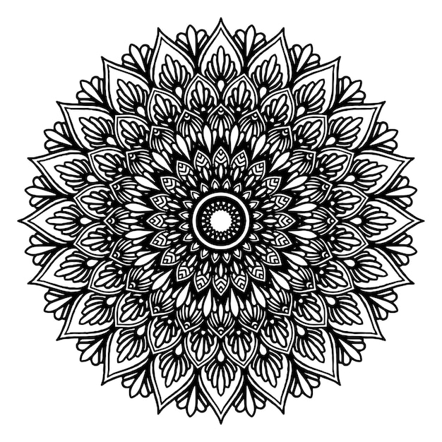 Premium Vector | Mandalas coloring book, oriental therapy, yoga