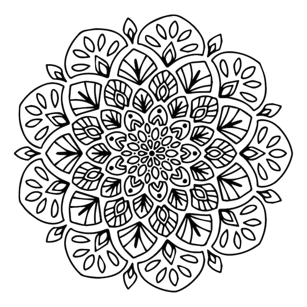 Mandalas coloring book | Premium Vector