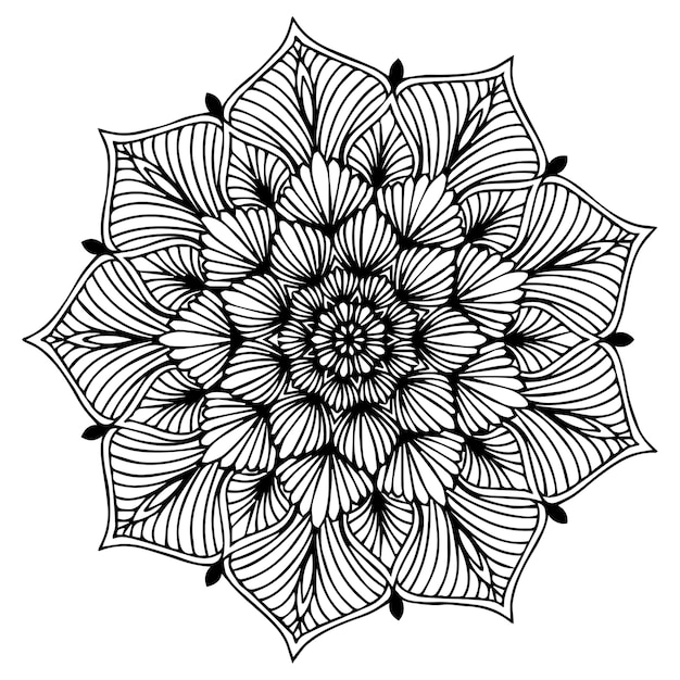 Premium Vector | Mandalas coloring book