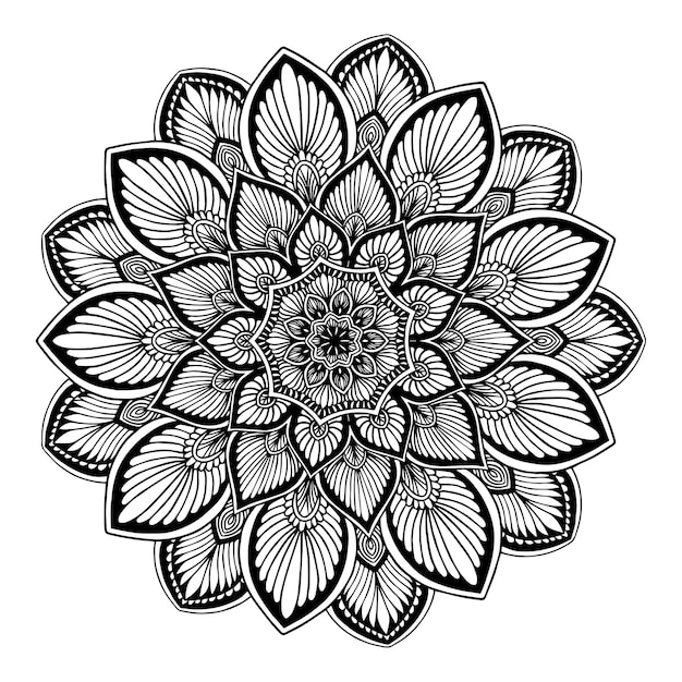 Premium Vector | Mandalas coloring book