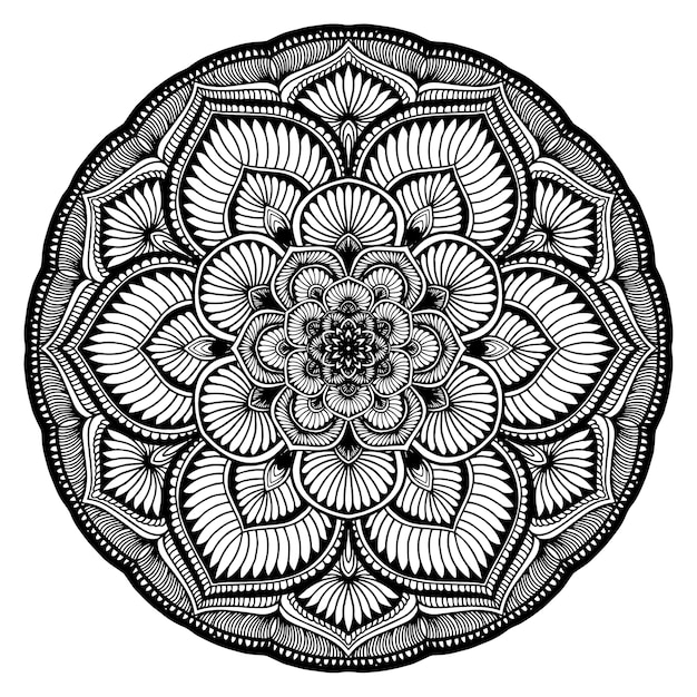 Premium Vector | Mandalas coloring book