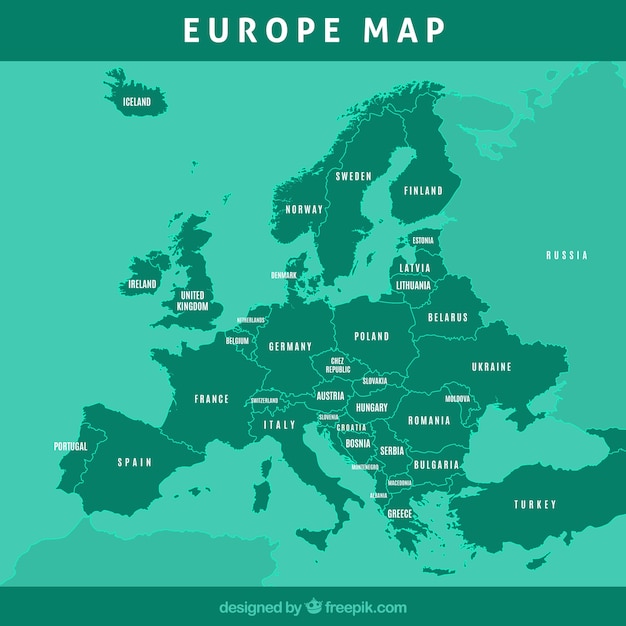 ヨーロッパ地図 画像 無料のベクター ストックフォト Psd