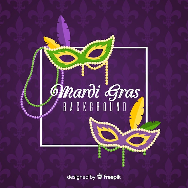 mardi gras background for teams