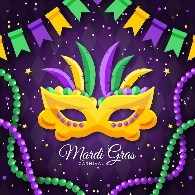 mardi gras text