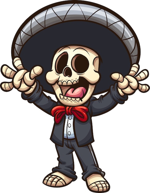 Download Free Mariachi Skeleton Premium Vector Use our free logo maker to create a logo and build your brand. Put your logo on business cards, promotional products, or your website for brand visibility.