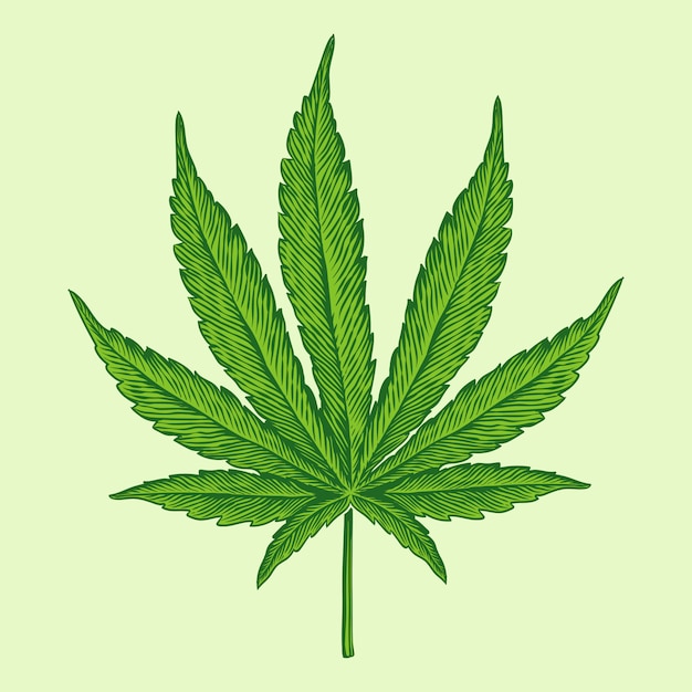 Download Free Marijuana Cannabis Leaf Engraving Illustration Premium Vector Use our free logo maker to create a logo and build your brand. Put your logo on business cards, promotional products, or your website for brand visibility.