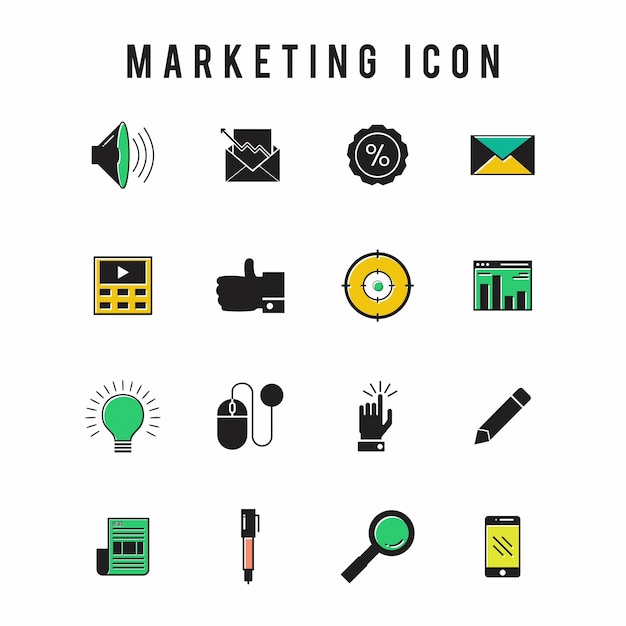 Free Vector | Marketing icon