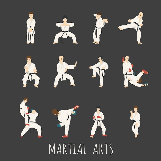 Premium Vector | Martial Arts