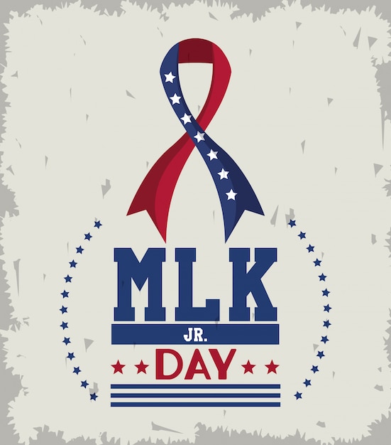 Martin luther king jr day icon | Premium Vector