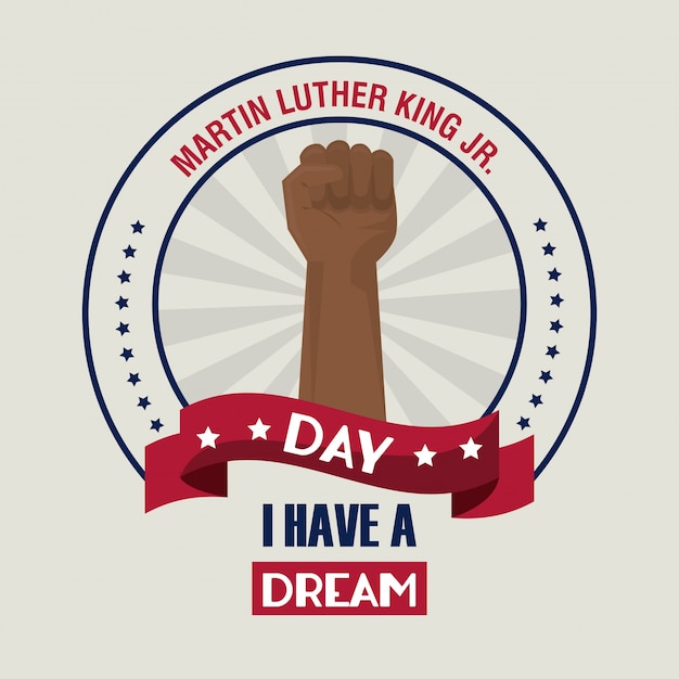 Download Martin luther king jr day icon Vector | Premium Download