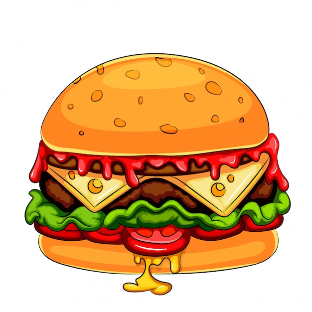 Premium Vector A Mascot Hamburger Cheeseburger Cartoon Character,Banana Seeds Look Like