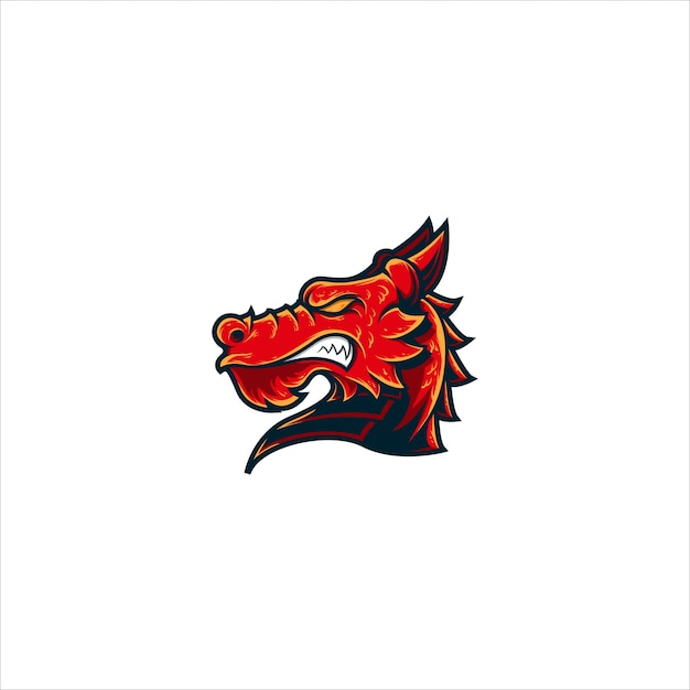 Download Dragon Head Logo Vector PSD - Free PSD Mockup Templates