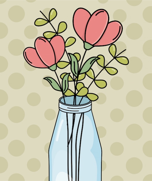 Free Free 309 Mason Jar Flower Svg SVG PNG EPS DXF File