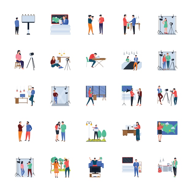 Download Free Mass Media And Journalist Flat Illustrations Pack Premium Vector Use our free logo maker to create a logo and build your brand. Put your logo on business cards, promotional products, or your website for brand visibility.