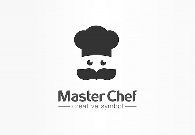 Download Free Master Chef Creative Symbol Concept Cook Face Mustache And Hat Use our free logo maker to create a logo and build your brand. Put your logo on business cards, promotional products, or your website for brand visibility.
