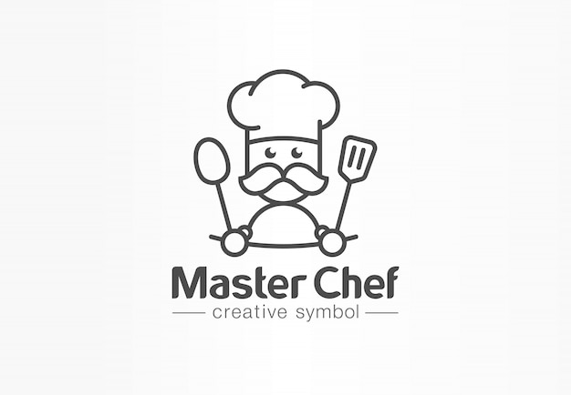 Download Free Master Chef Creative Symbol Concept Cook Mustache And Hat Cafe Use our free logo maker to create a logo and build your brand. Put your logo on business cards, promotional products, or your website for brand visibility.