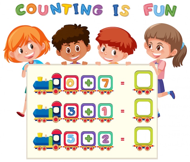 premium-vector-math-counting-number-worksheet