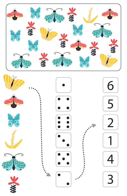 Premium Vector | Math educational game for kids. math worksheet for ...