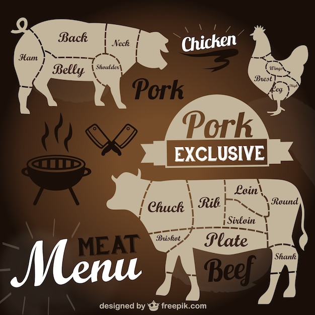 vector free download meat - photo #39