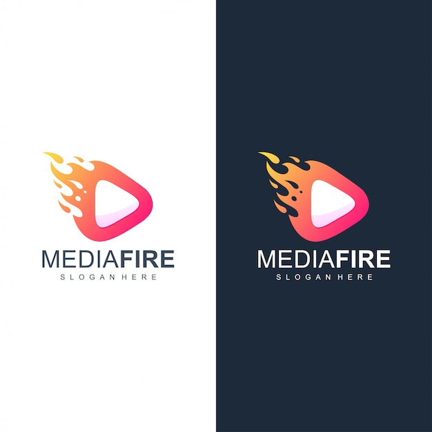 Download Free Media Fire Logo Premium Vector Use our free logo maker to create a logo and build your brand. Put your logo on business cards, promotional products, or your website for brand visibility.