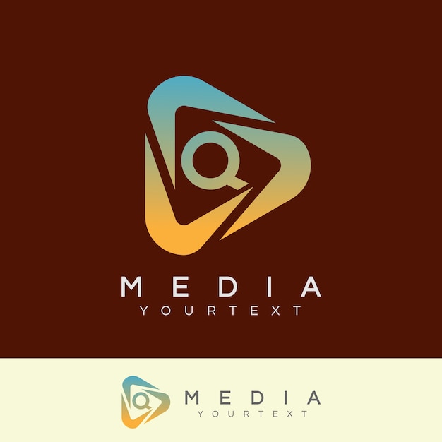 Download Free Media Initial Letter Q Logo Design Premium Vector Use our free logo maker to create a logo and build your brand. Put your logo on business cards, promotional products, or your website for brand visibility.