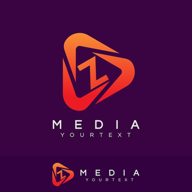 Download Free Media Initial Letter Z Logo Design Premium Vector Use our free logo maker to create a logo and build your brand. Put your logo on business cards, promotional products, or your website for brand visibility.