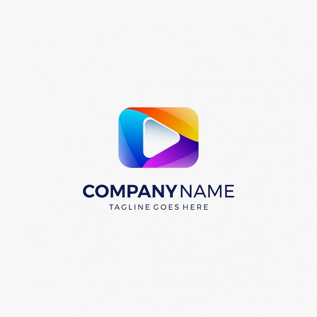 Download Free Media Play Button Video Logo Design Template Premium Vector Use our free logo maker to create a logo and build your brand. Put your logo on business cards, promotional products, or your website for brand visibility.