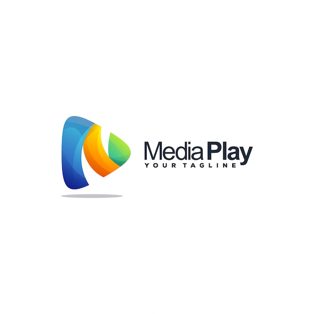Download Free Media Play Logo Premium Vector Use our free logo maker to create a logo and build your brand. Put your logo on business cards, promotional products, or your website for brand visibility.