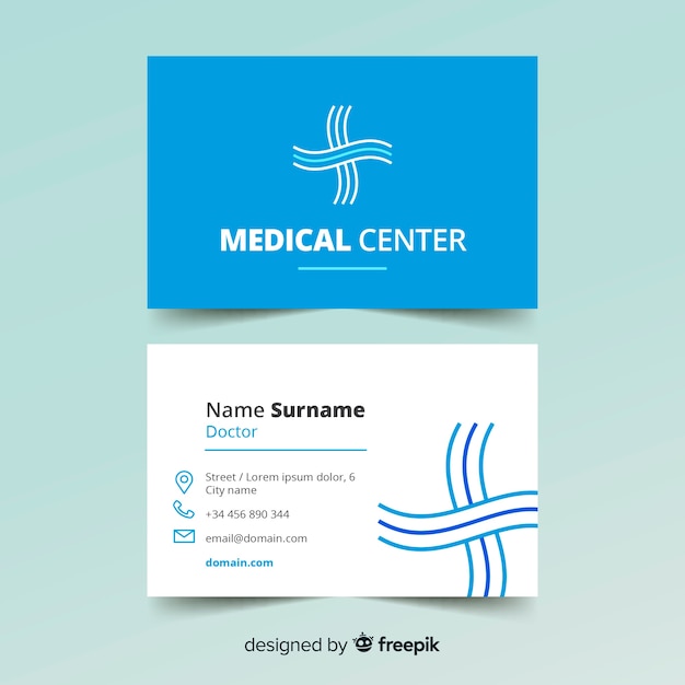 Medical Business Card Templates Free Download