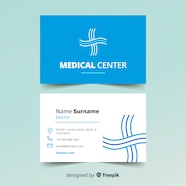 Medical Business Cards Templates Free Professional Sample Template