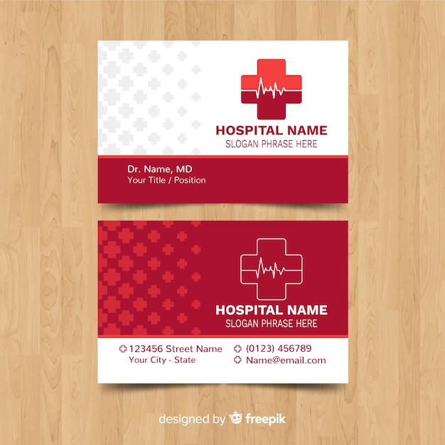 medical business card templates free download