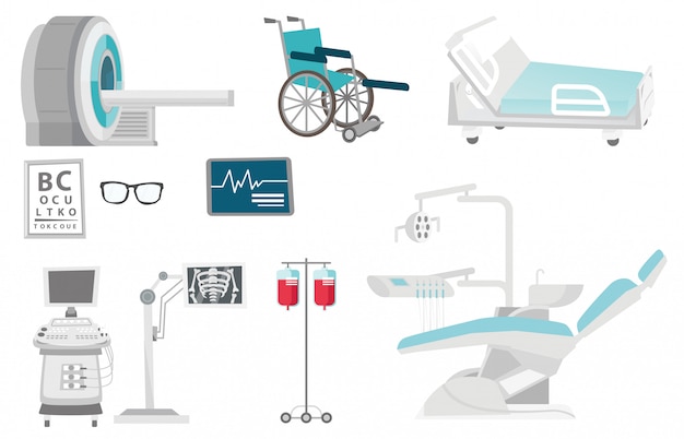 Download Free Medical Equipment Cartoon Set Premium Vector Use our free logo maker to create a logo and build your brand. Put your logo on business cards, promotional products, or your website for brand visibility.