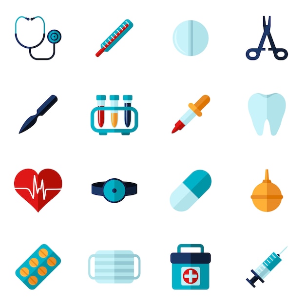 medical vector icons