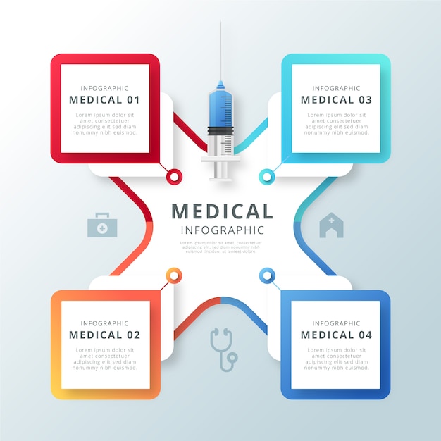 medical infographic design