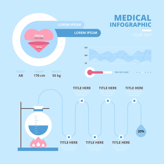 free-vector-medical-infographic-template-with-data
